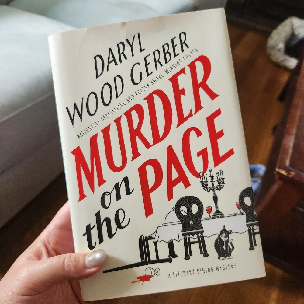 Murder on the Page Hardcover Book